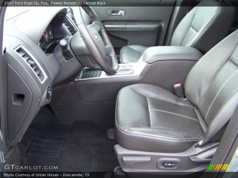 Pewter Metallic / Charcoal Black 2007 Ford Edge SEL Plus