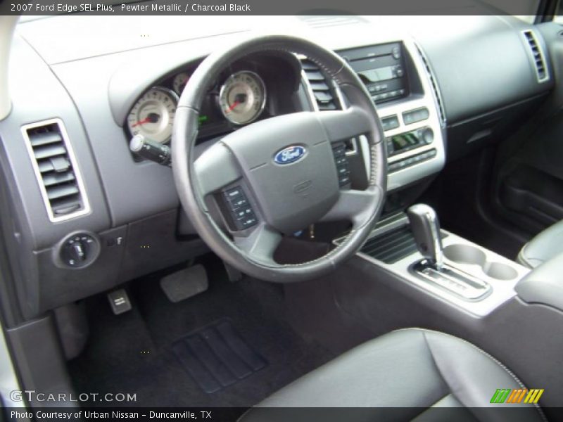 Pewter Metallic / Charcoal Black 2007 Ford Edge SEL Plus