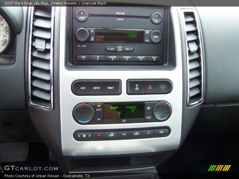 Pewter Metallic / Charcoal Black 2007 Ford Edge SEL Plus