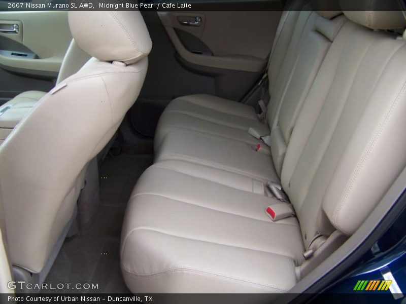 Midnight Blue Pearl / Cafe Latte 2007 Nissan Murano SL AWD