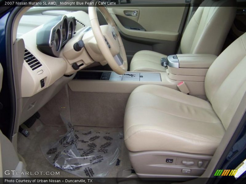 Midnight Blue Pearl / Cafe Latte 2007 Nissan Murano SL AWD