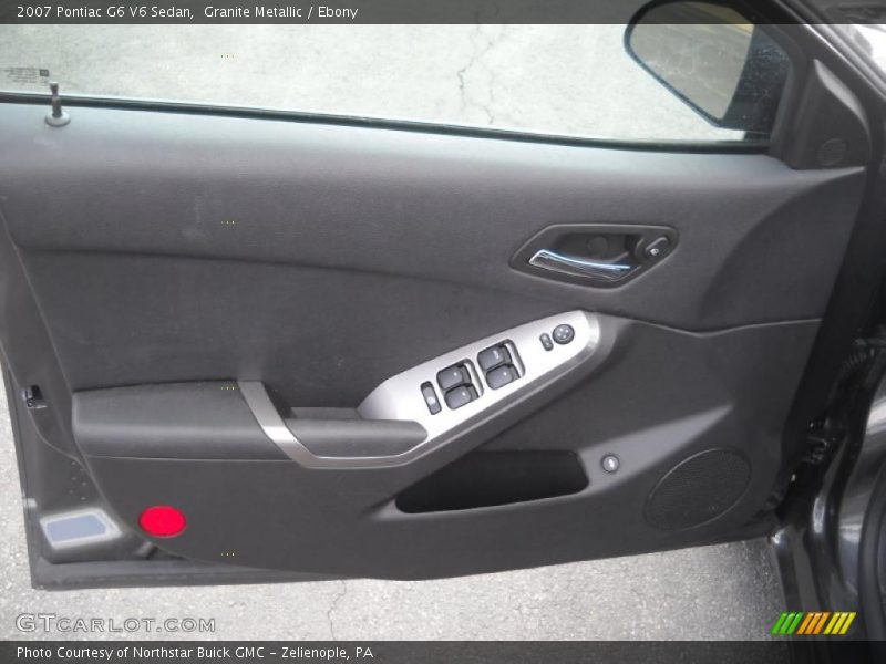 Granite Metallic / Ebony 2007 Pontiac G6 V6 Sedan