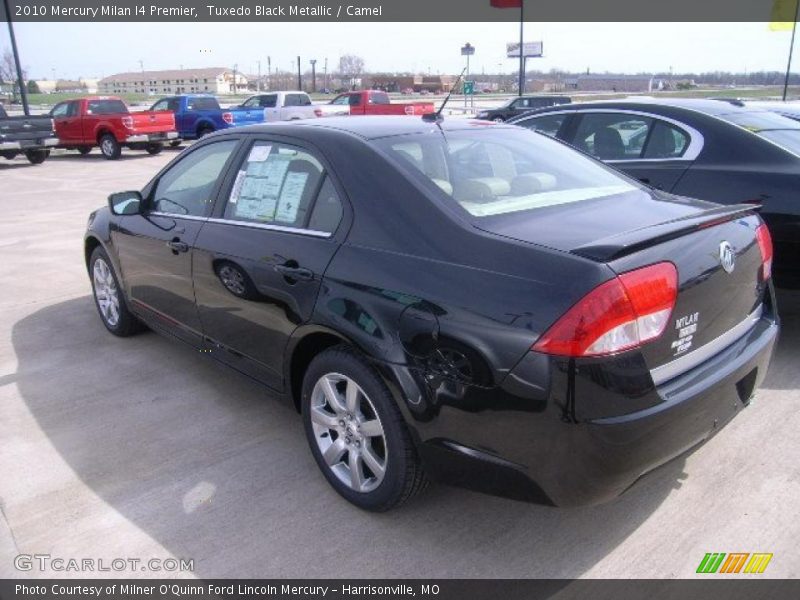 Tuxedo Black Metallic / Camel 2010 Mercury Milan I4 Premier