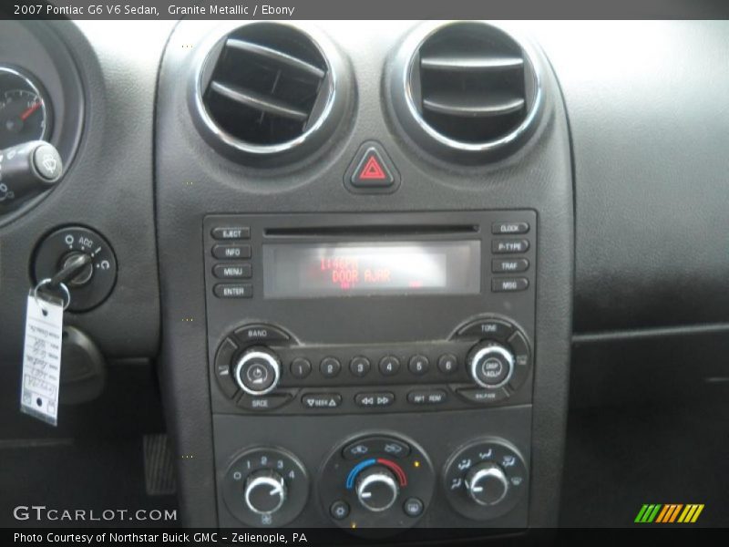 Granite Metallic / Ebony 2007 Pontiac G6 V6 Sedan