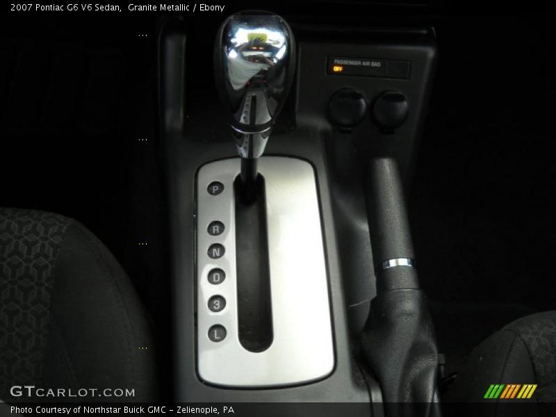 Granite Metallic / Ebony 2007 Pontiac G6 V6 Sedan