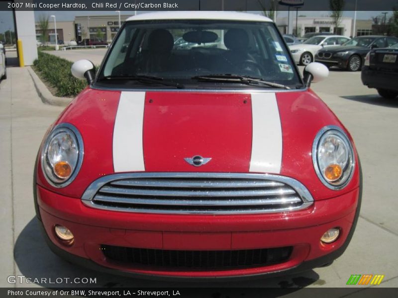 Chili Red / Grey/Carbon Black 2007 Mini Cooper Hardtop