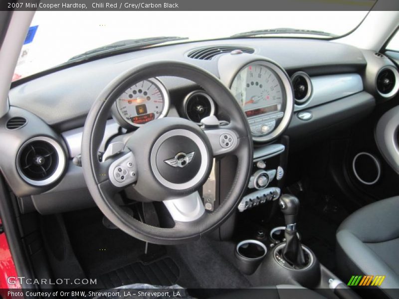 Chili Red / Grey/Carbon Black 2007 Mini Cooper Hardtop