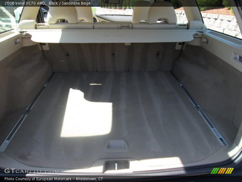 Black / Sandstone Beige 2008 Volvo XC70 AWD