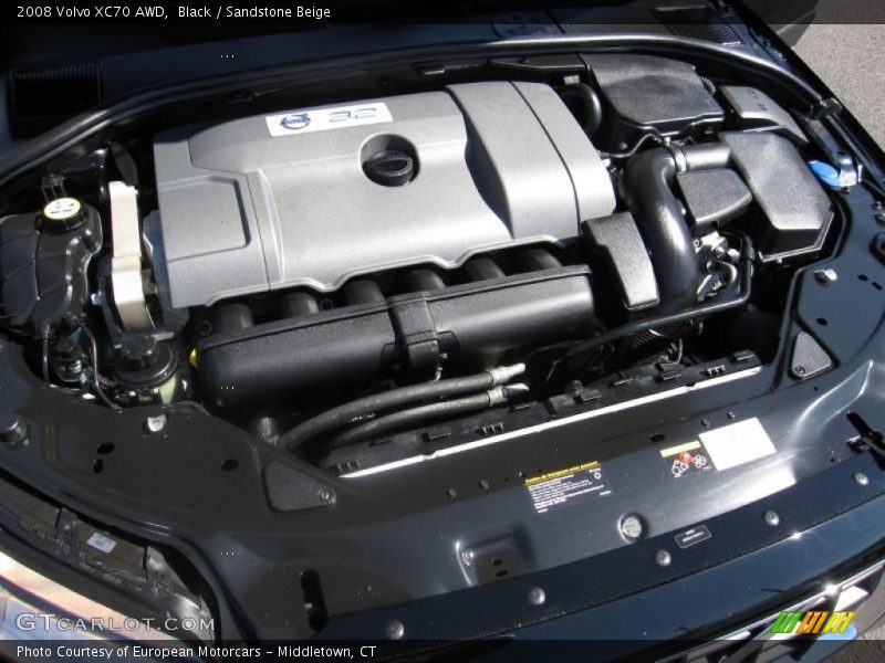 Black / Sandstone Beige 2008 Volvo XC70 AWD