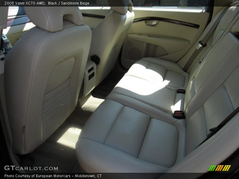 Black / Sandstone Beige 2008 Volvo XC70 AWD