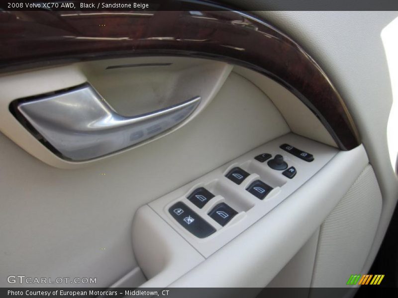 Black / Sandstone Beige 2008 Volvo XC70 AWD