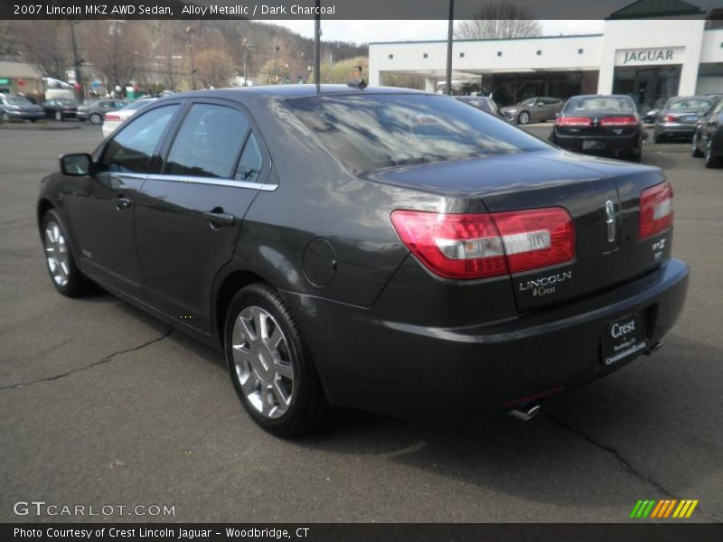Alloy Metallic / Dark Charcoal 2007 Lincoln MKZ AWD Sedan