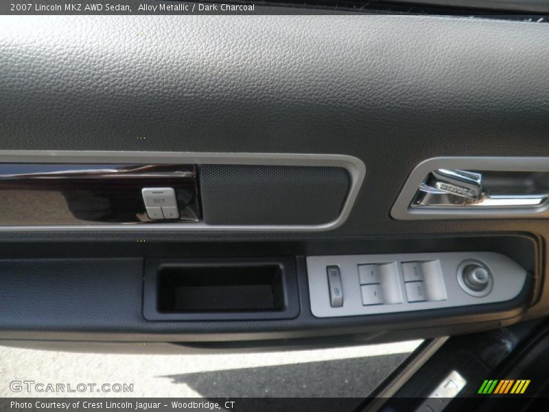 Alloy Metallic / Dark Charcoal 2007 Lincoln MKZ AWD Sedan