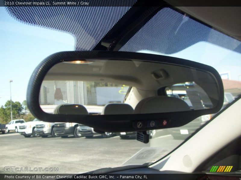 Summit White / Gray 2010 Chevrolet Impala LS