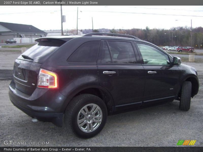 Carbon Metallic / Medium Light Stone 2007 Ford Edge SE AWD