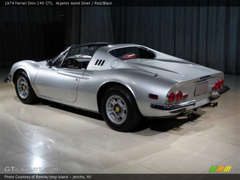 Argento Auteil Silver / Red/Black 1974 Ferrari Dino 246 GTS