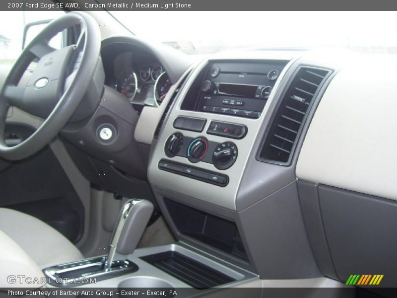 Carbon Metallic / Medium Light Stone 2007 Ford Edge SE AWD