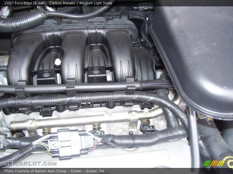 Carbon Metallic / Medium Light Stone 2007 Ford Edge SE AWD