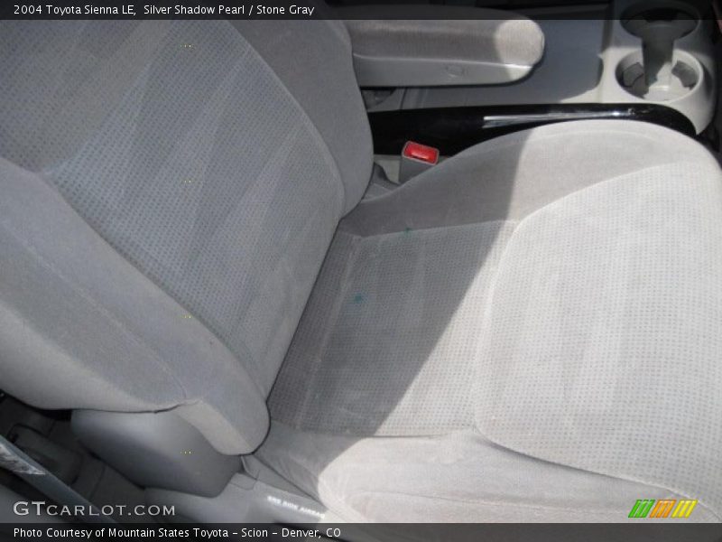 Silver Shadow Pearl / Stone Gray 2004 Toyota Sienna LE