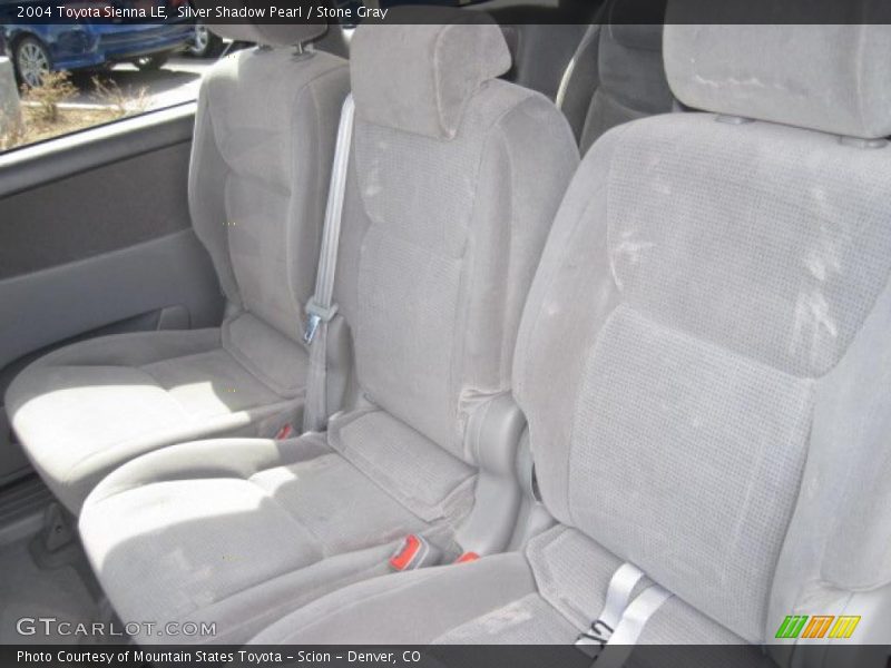 Silver Shadow Pearl / Stone Gray 2004 Toyota Sienna LE