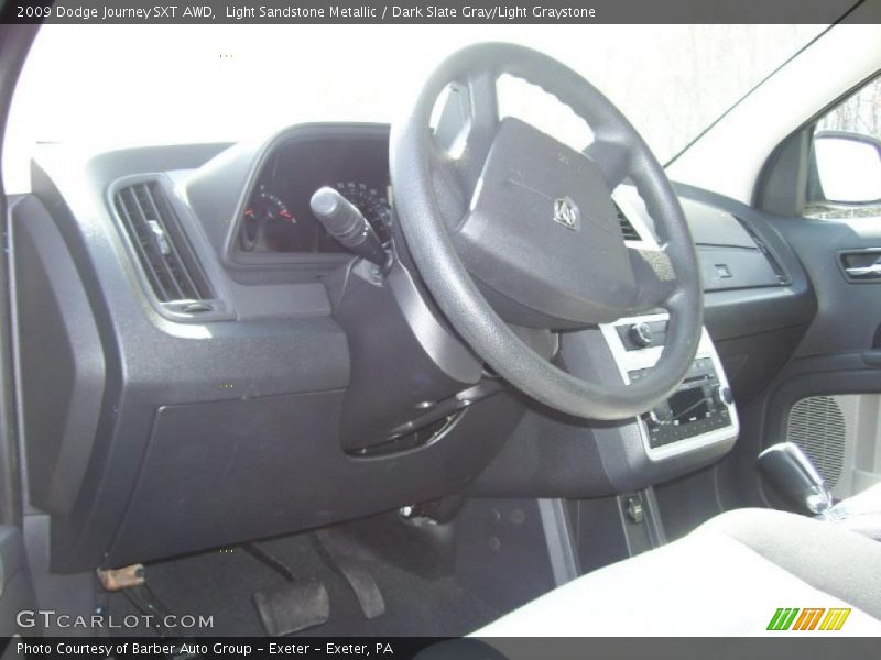Light Sandstone Metallic / Dark Slate Gray/Light Graystone 2009 Dodge Journey SXT AWD
