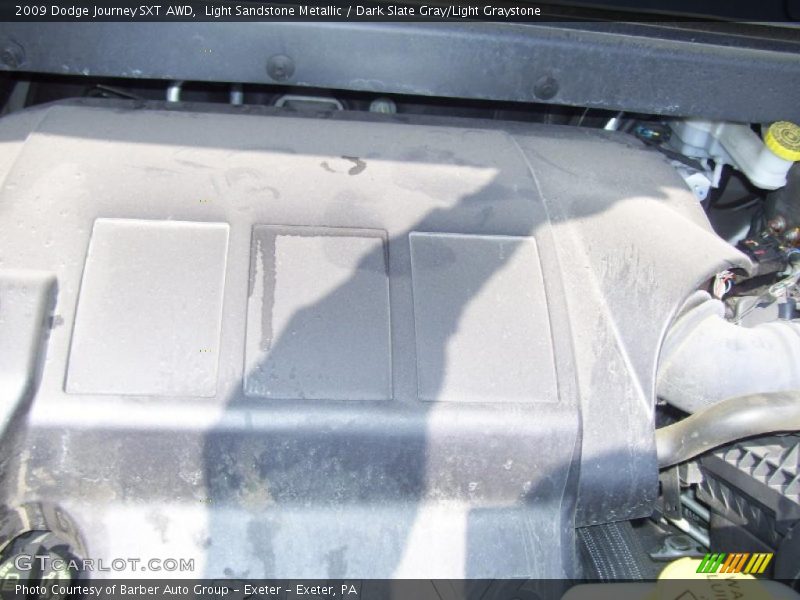 Light Sandstone Metallic / Dark Slate Gray/Light Graystone 2009 Dodge Journey SXT AWD