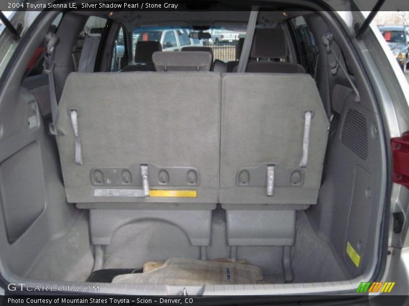 Silver Shadow Pearl / Stone Gray 2004 Toyota Sienna LE