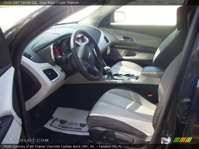 Onyx Black / Light Titanium 2010 GMC Terrain SLE