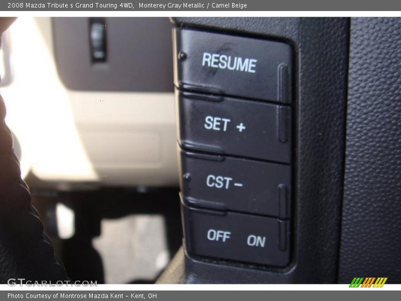 Monterey Gray Metallic / Camel Beige 2008 Mazda Tribute s Grand Touring 4WD
