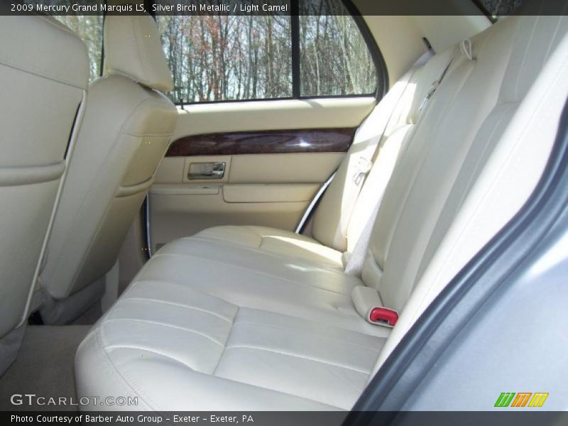 Silver Birch Metallic / Light Camel 2009 Mercury Grand Marquis LS