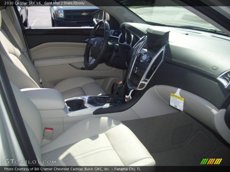 Gold Mist / Shale/Ebony 2010 Cadillac SRX V6