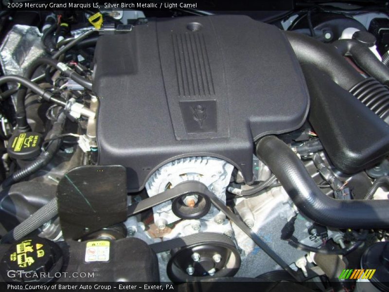 Silver Birch Metallic / Light Camel 2009 Mercury Grand Marquis LS