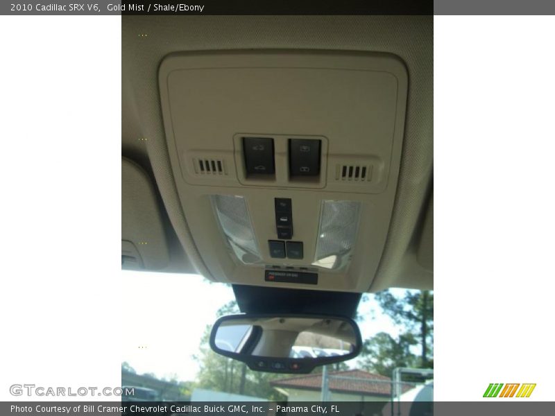 Gold Mist / Shale/Ebony 2010 Cadillac SRX V6