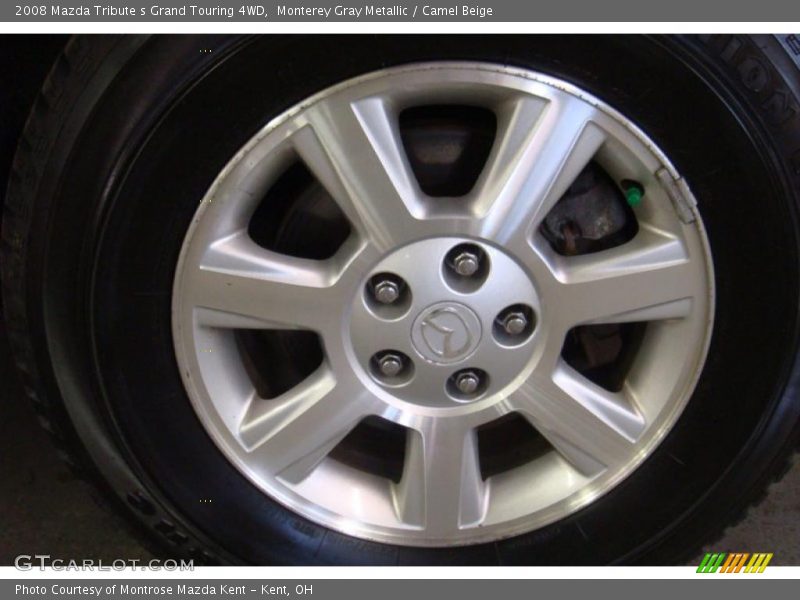 Monterey Gray Metallic / Camel Beige 2008 Mazda Tribute s Grand Touring 4WD