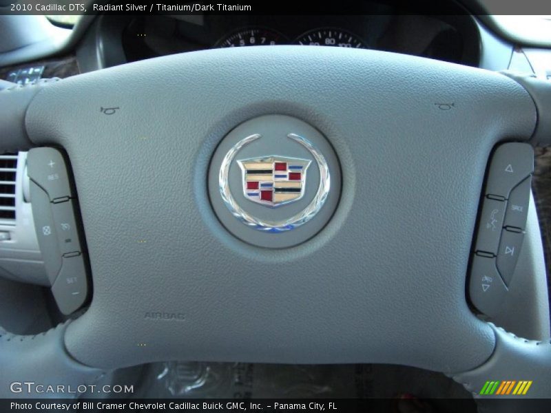 Radiant Silver / Titanium/Dark Titanium 2010 Cadillac DTS