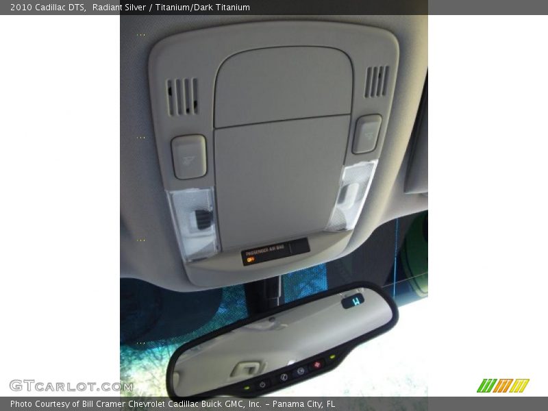 Radiant Silver / Titanium/Dark Titanium 2010 Cadillac DTS