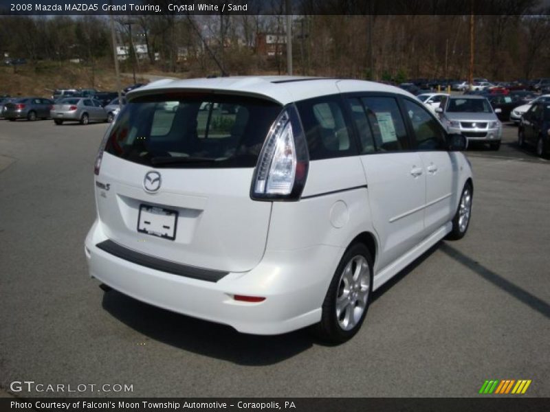 Crystal White / Sand 2008 Mazda MAZDA5 Grand Touring