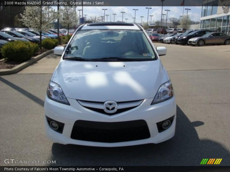 Crystal White / Sand 2008 Mazda MAZDA5 Grand Touring