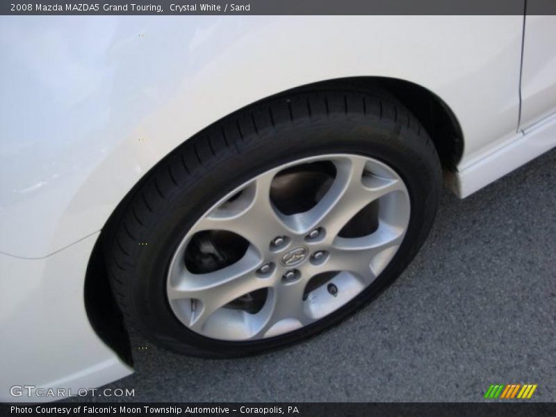 Crystal White / Sand 2008 Mazda MAZDA5 Grand Touring