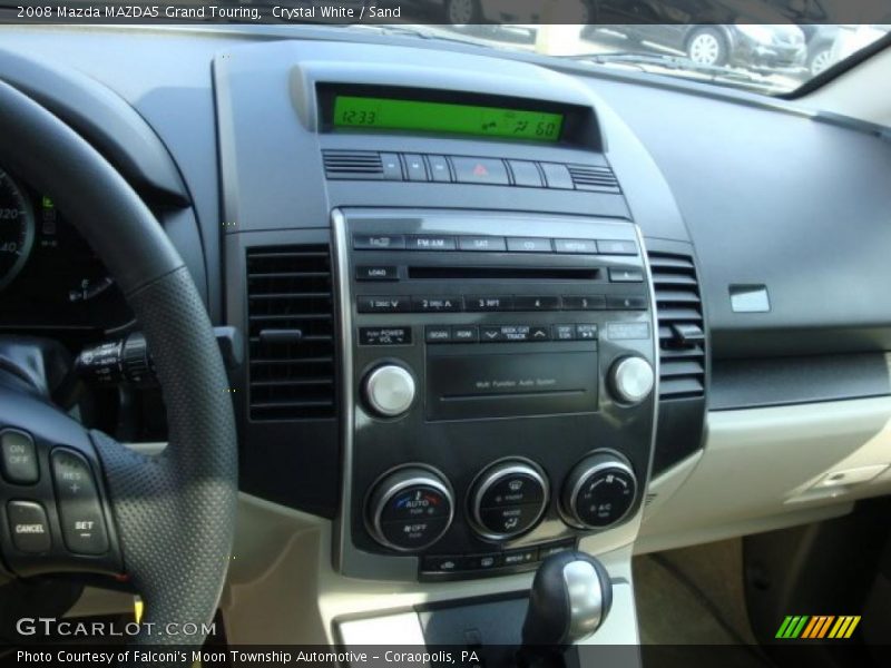 Crystal White / Sand 2008 Mazda MAZDA5 Grand Touring