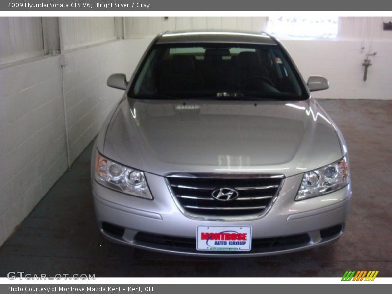 Bright Silver / Gray 2009 Hyundai Sonata GLS V6