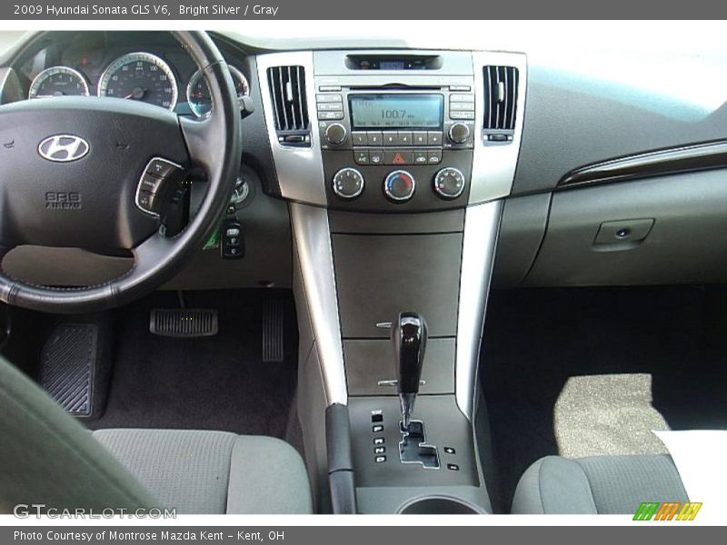 Bright Silver / Gray 2009 Hyundai Sonata GLS V6