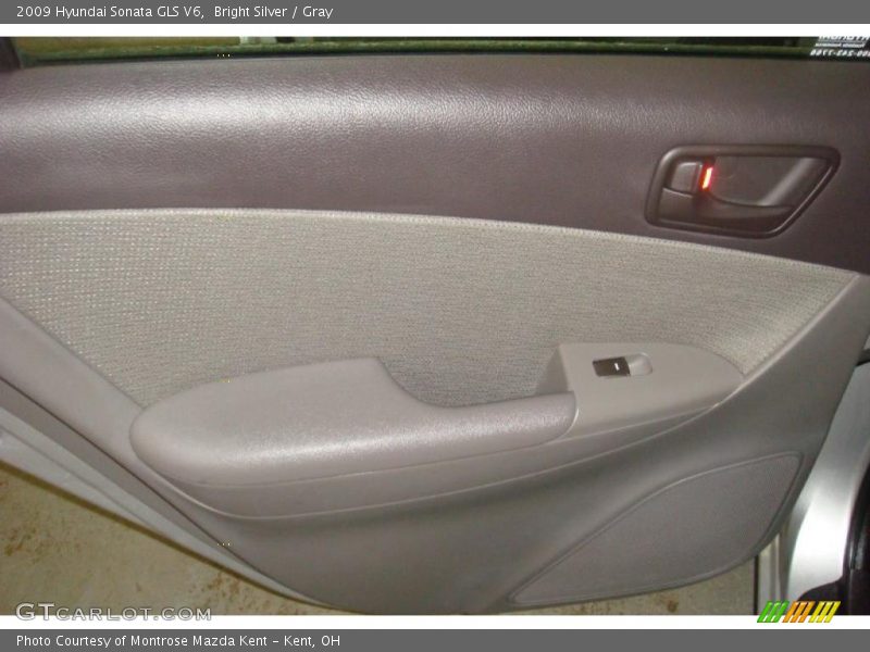 Bright Silver / Gray 2009 Hyundai Sonata GLS V6