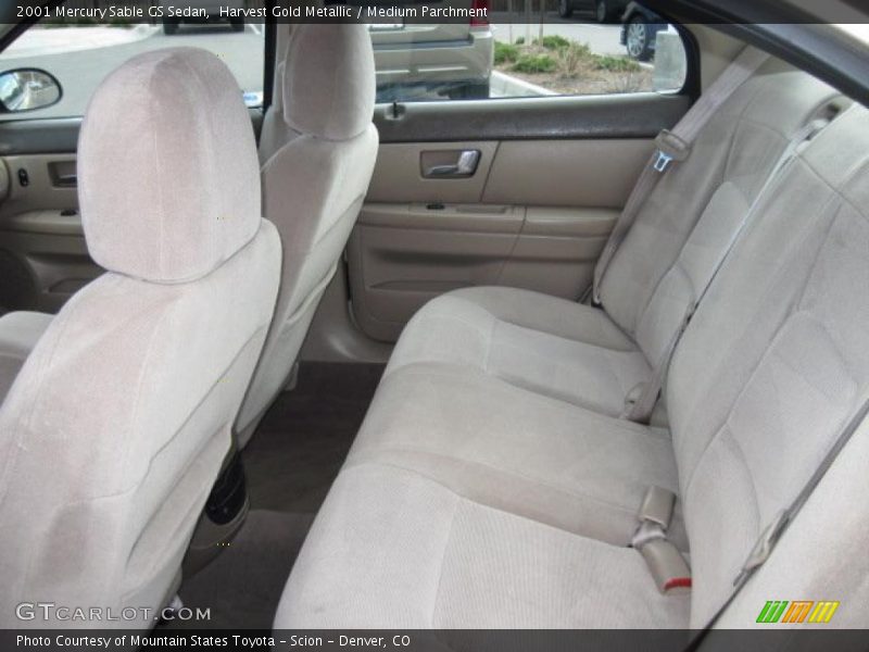 Harvest Gold Metallic / Medium Parchment 2001 Mercury Sable GS Sedan