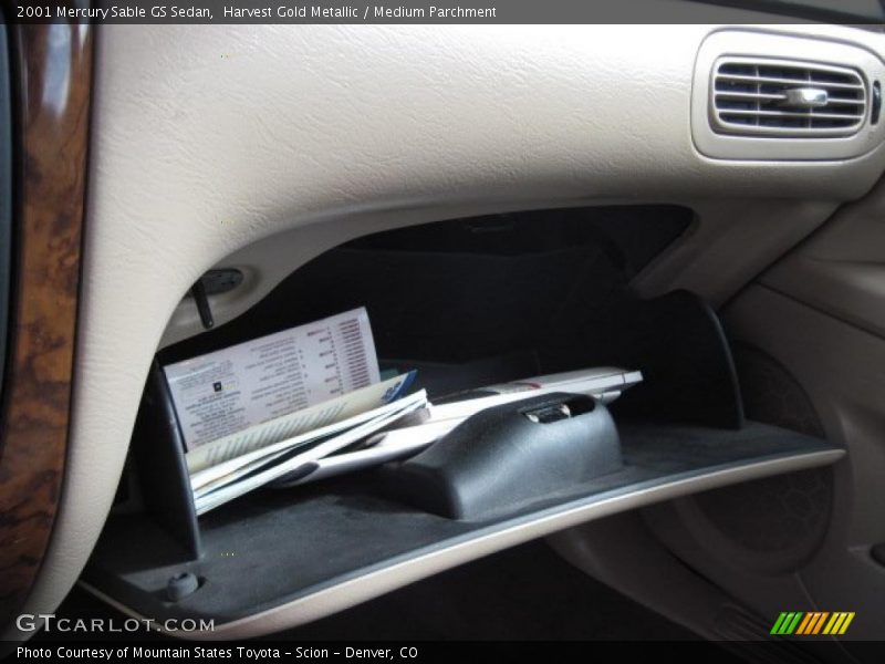 Harvest Gold Metallic / Medium Parchment 2001 Mercury Sable GS Sedan