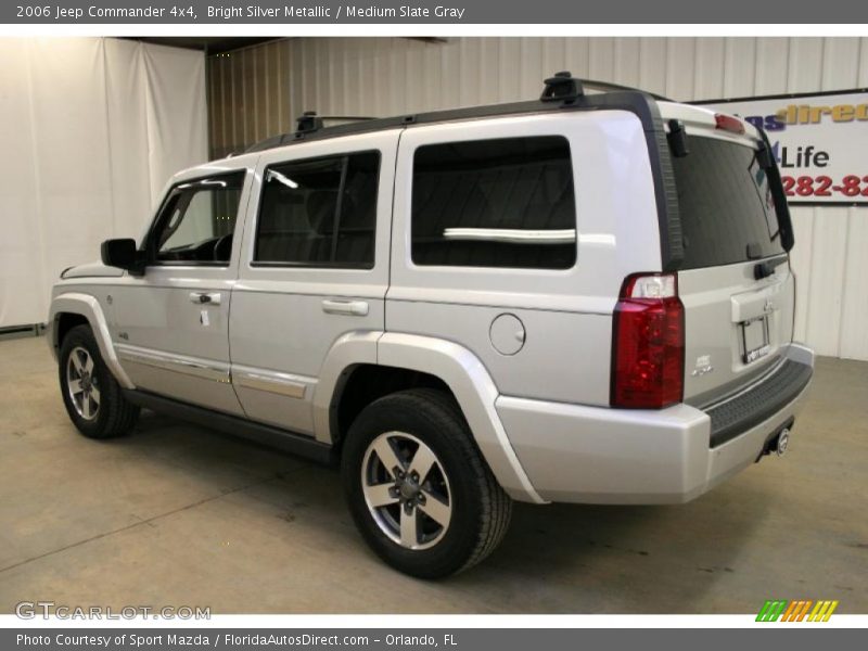 Bright Silver Metallic / Medium Slate Gray 2006 Jeep Commander 4x4