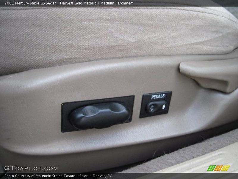 Harvest Gold Metallic / Medium Parchment 2001 Mercury Sable GS Sedan