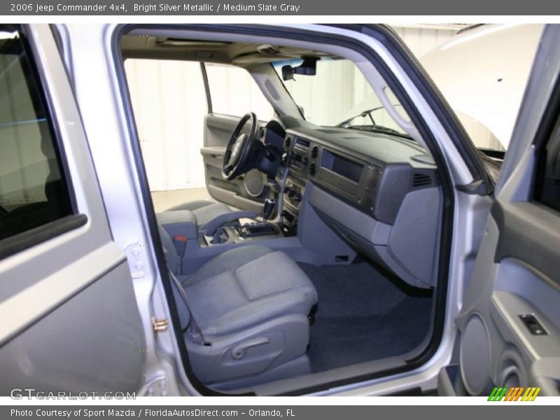 Bright Silver Metallic / Medium Slate Gray 2006 Jeep Commander 4x4