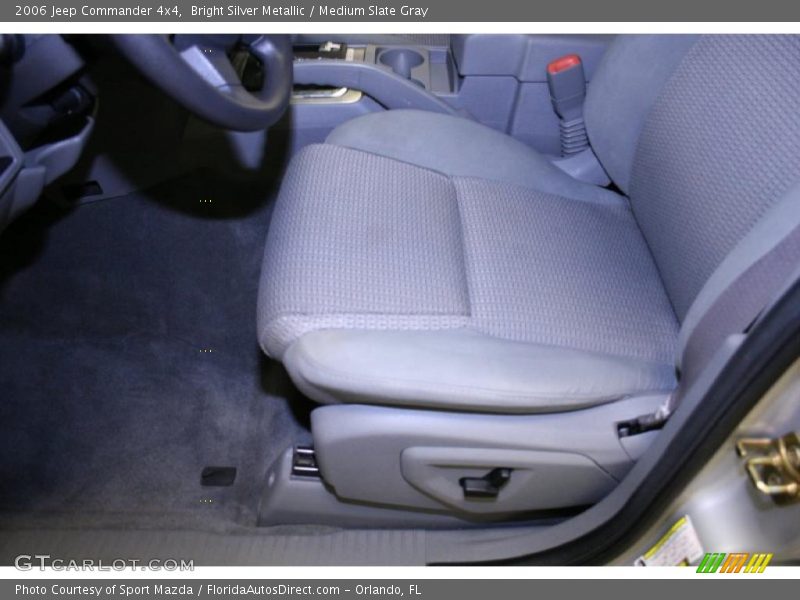 Bright Silver Metallic / Medium Slate Gray 2006 Jeep Commander 4x4