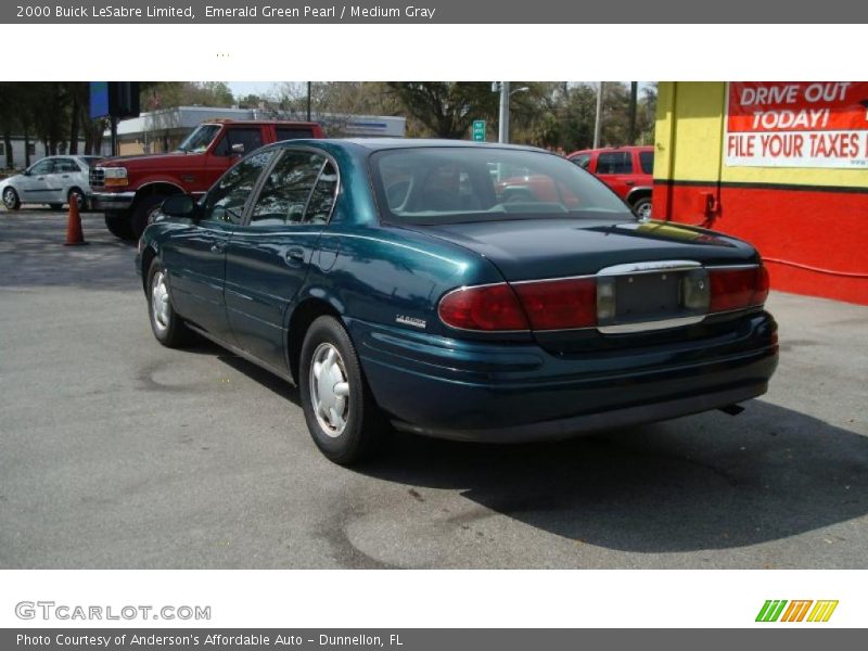 Emerald Green Pearl / Medium Gray 2000 Buick LeSabre Limited